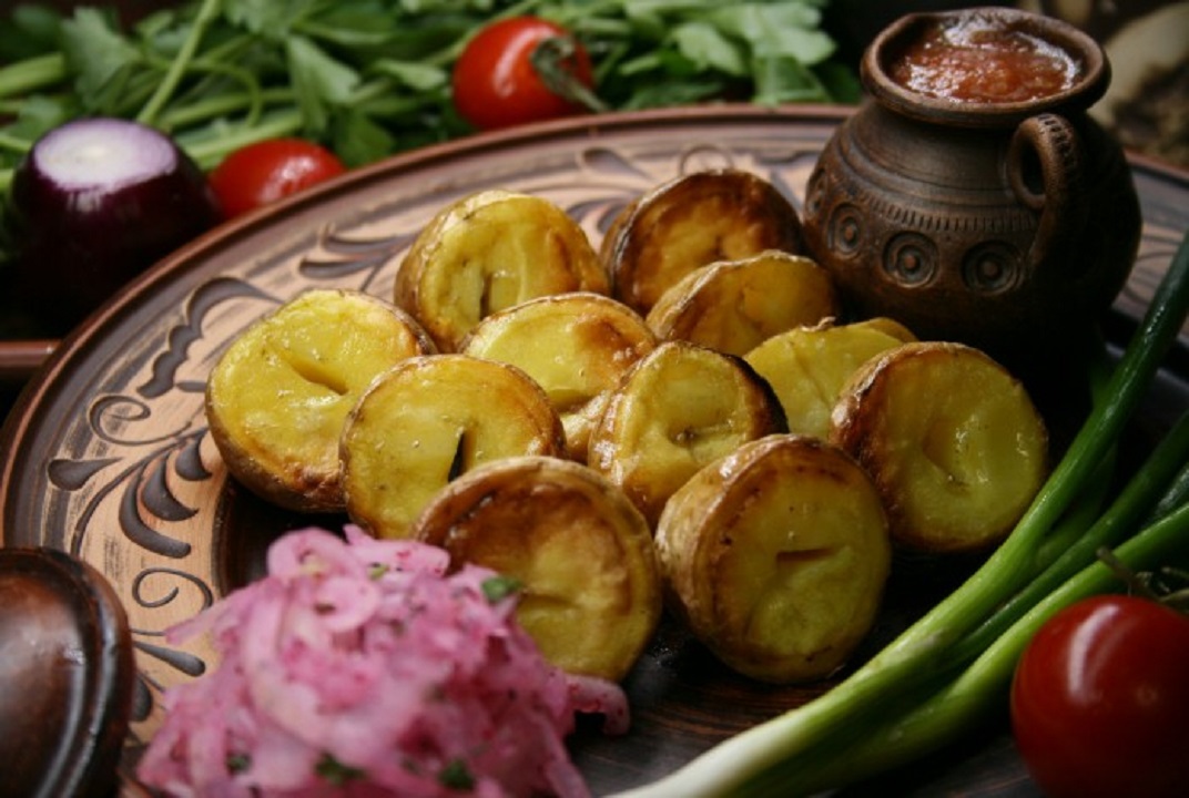 Картофель на углях Осетинские пироги от Альды  со скидкой