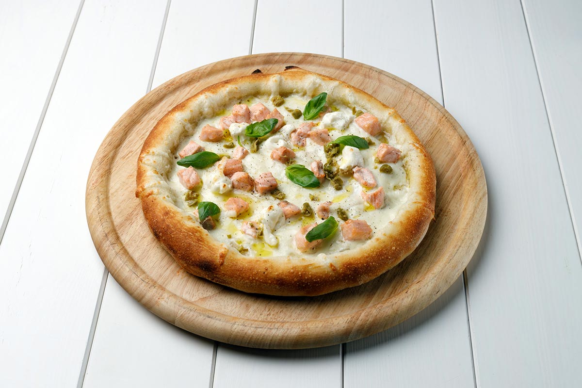Пицца с лососем Food Art  со скидкой